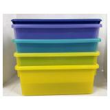 8" x 13" x 5" Small Storage Bin Assorted Colors