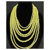 Multi Strand Beaded Necklace