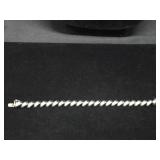 STERLING SILVER BRACELET  SAN MARCO LINKS 925