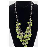 Light Green Beaded Necklace