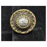 Vintage Brass And Base Metal Women