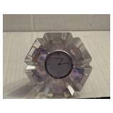 VGT 3.5"  Orrefors Desk Clock Paperweight