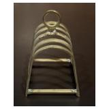 3"x3.5"x3" Vintage Brass Letter Holder w Circle