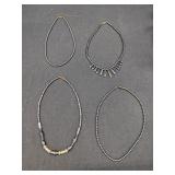 Vintage Hematite Necklaces