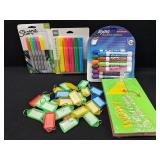 Sharpies, Keychains, Highlighters,Index Cards