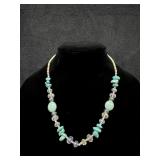 Turquoise Beaded Necklace