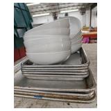 Nordic Ware Pans & Porcelain Bowls