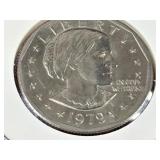 1979 Susan B Anthony Dollar