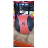 Basic power med ball 10 pound medicine, ball