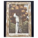 VTG Poster Mexican Vendor Estado de Oaxaca 24"x34"