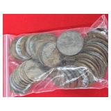Bag of 40 Old Mexican Coins