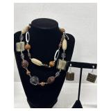 Retro Premier Designs Heavy Beaded Double Strand