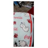 Vintage Coca Cola Twin Size Comforter with Sheets