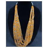 Seed Bead Layered Necklace