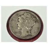 1941 Mercury Dime