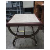 Metal & Tile End Table