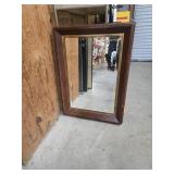 45"ï¿½33" Wooden Framed Mirror