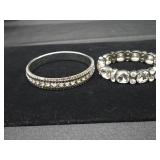 (2) Rhinestone Bracelets
