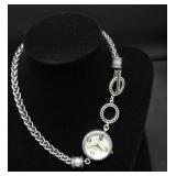 Premier Designs Ladies Pocket Watch w/Mother Of