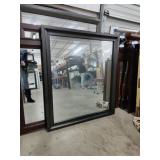 Grey Wooden framed Mirror 36in X 40in