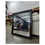 Cherry Wooden Framed Mirror