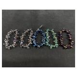 (5) Beaded Bracelets