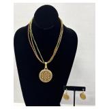 Retired Premier Necklace 16" Long, 3 Strand