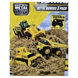 (3) NEW Pkgs of (3) Tonka Metal Movers