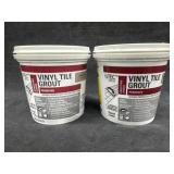 Vinyl Tile Grout Premixed, 1 Quart