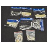 (6) NIP Oil Lamp Replacement Wicks & (2) New