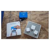 3 square credit card readers and a Chase Bank
