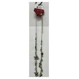 13" Charming Charlie Sealife Turquoise