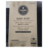 NIB Easy Step Metal Walk-Through Safety Gate