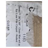Dimex 36"ï¿½48" Chair Mat w/Lid Clear