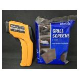 Nubee Infrared Thermometer & Grill Screens