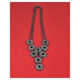 11" Premier Designs Retired Double Chain Necklace