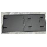 19"X8" Black Rectangular Component