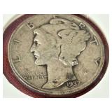 1937 Mercury Dime