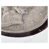 1941 Mercury Dime
