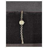 Geneve Deluxe Watch Marked 925 Sterling
