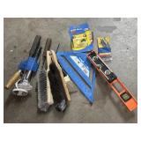 Tools, Brushes, Monkey Hooks, Nails, Bubble