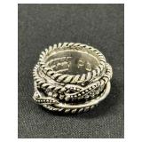 WRAP IT UP Retired Premier Designs Ring Size 4.5