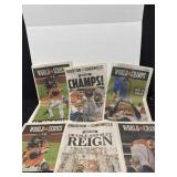 (5) 2017 Astros World Champs Houston Chronicles