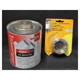 (1) Can Pete PVC Medium Body Solvent Cement & 5