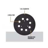 (1) DEWALT Pad Grit Pad Sandpaper 5" DW4388