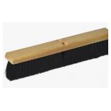 (1) 18" B48 Boardwalk Black Tampico Floor Brush
