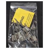 (10) Osborn 1/2" Side Action Wire Tube Brushes