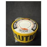 1 Roll, Vallen Caution Barricade Tape 3"x1000x2mil