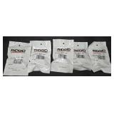 (5) Pkgs Ridgid Spring 18 Offset Wrenches