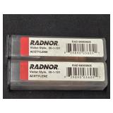(2) Radnor Cutting Tips